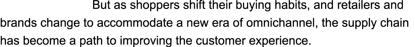 But as shoppers shift their buying habits, and retailers and brands change to accommodate a new era of omnichannel, t...