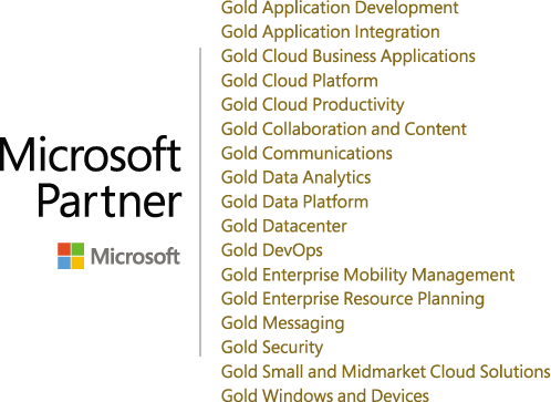 all microsoft gold competencies