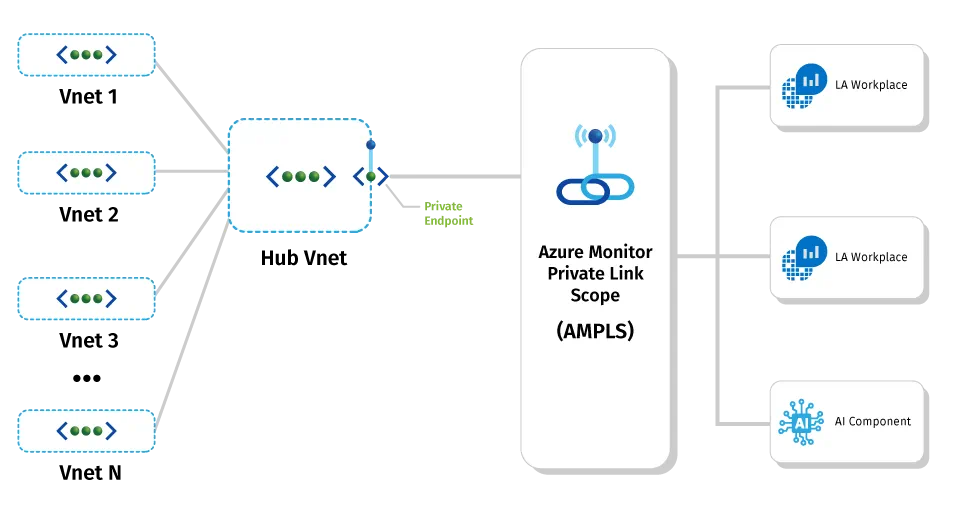 Example of shared services model for AMPLS.