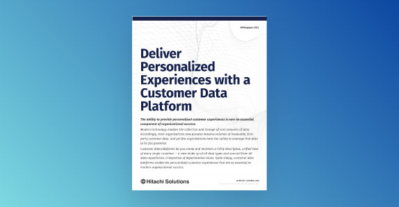 Deliver Personalized Experience with a Customer Data Platform