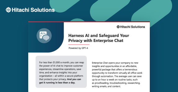 Harness AI and Safeguard YourPrivacy with Enterprise Chat