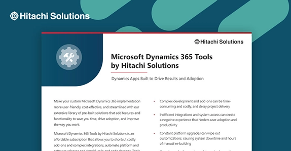 Hitachi Solutions D365 Tools
