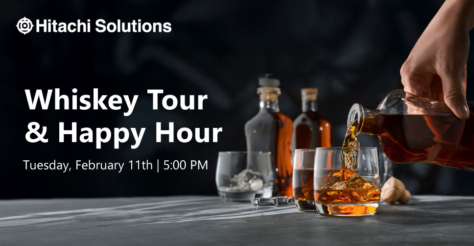 whiskey tour and happy hour banner