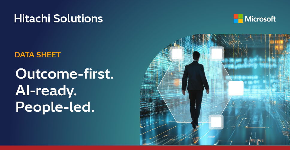 Outcome-first. AI-ready. People-led.
