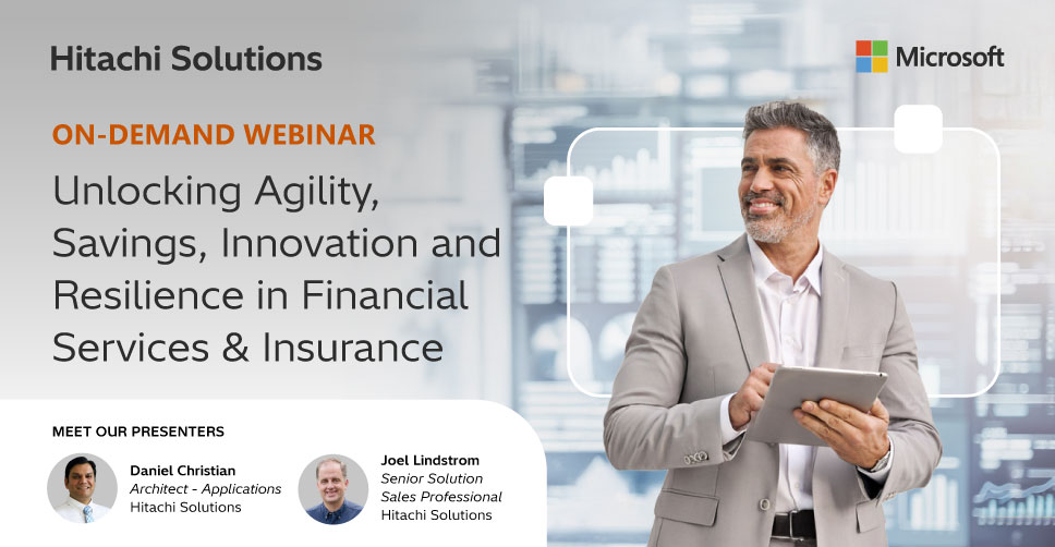 Unlocking Agility, Savings, Innovation and Resilience in Financial Services & Insurance
