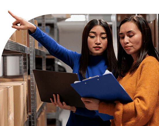 Supply chain professional managing operations in Microsoft Dynamics 365 Supply Chain Management