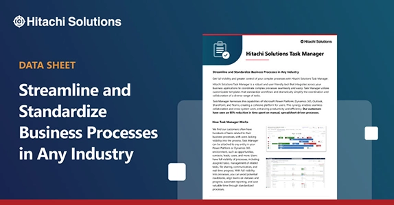 Hitachi Solutions Task Manager