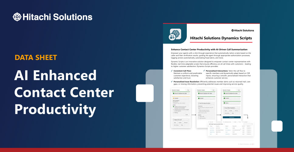 Hitachi Solutions Dynamic Scripts